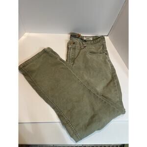 Taylor Vintage Jeans Men's 35x30 Straight Fit Stretch Tan Khaki Denim Pants